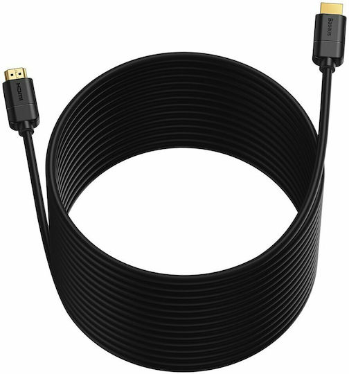 Baseus HDMI 2.0 Premium High Speed 4K 60Hz HDR Cable HDMI Male - HDMI Male 8m Black