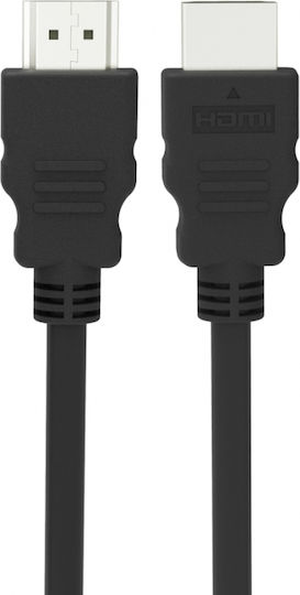 Powertech HDMI 1.4 Hochgeschwindigkeits 1080p 120Hz Kabel HDMI-Stecker - HDMI-Stecker 3m Schwarz