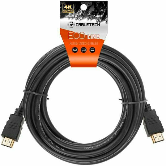 Cabletech HDMI 1.4 High Speed 1080p 120Hz Cable HDMI Male - HDMI Male 20m Black