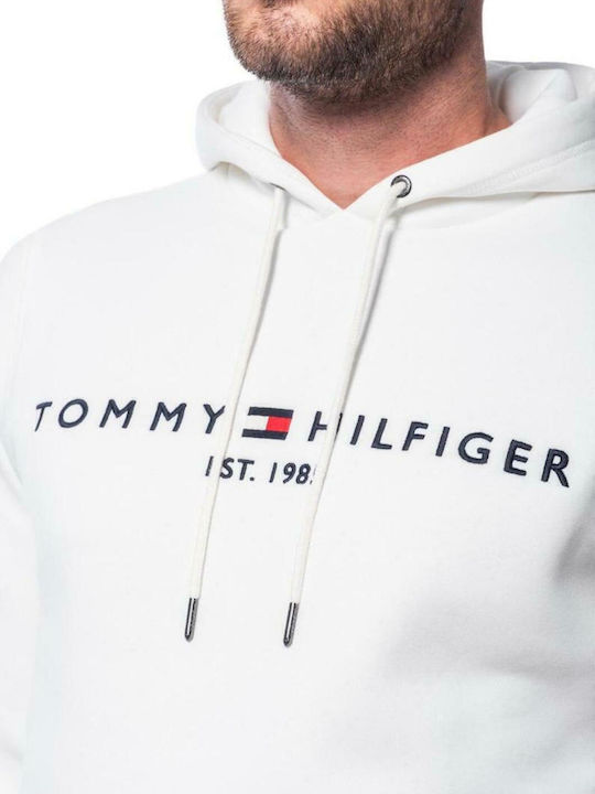 Sweatshirt with Hood White