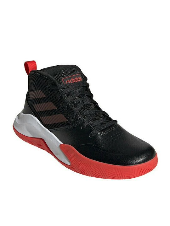 Ownthegame Ownthegame K Kids Sports Shoes Basketball with Laces Core Black / Active Red / Cloud White