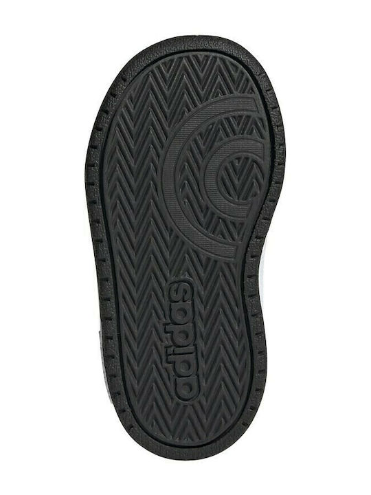 Hoops 2 Kinder Sneakers mit Klettverschluss Schwarz