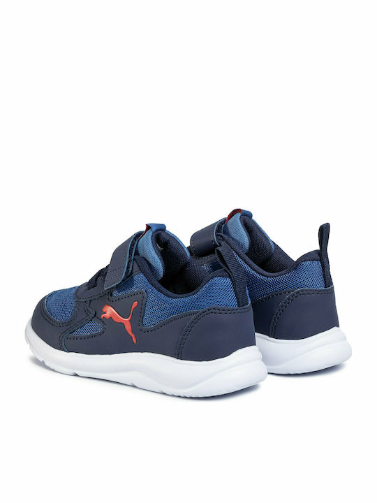 Fun Racer Αθλητικά Παιδικά Παπούτσια Running με Σκρατς Navy Μπλε