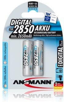 Ansmann Digital Επαναφορτιζόμενες Μπαταρίες AA Ni-MH 2850mAh 1.2V 2τμχ