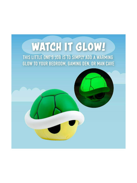 Paladone Kinderprojektorlampe Shell Grün 11x11x15εκ.
