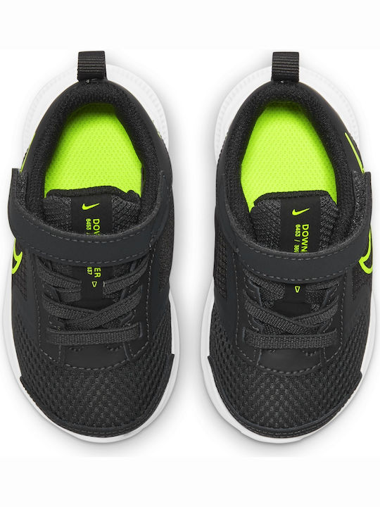 Downshifter Downshifter 11 Kids Sports Shoes Running with Hoop & Loop Closure Gray