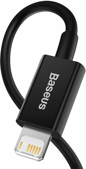 Baseus Superior Series USB-A to Lightning Cable Black 1m (CALYS-A01)