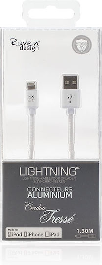 Akyga USB-A zu Lightning Kabel Weiß 1m (AK-USB-30)