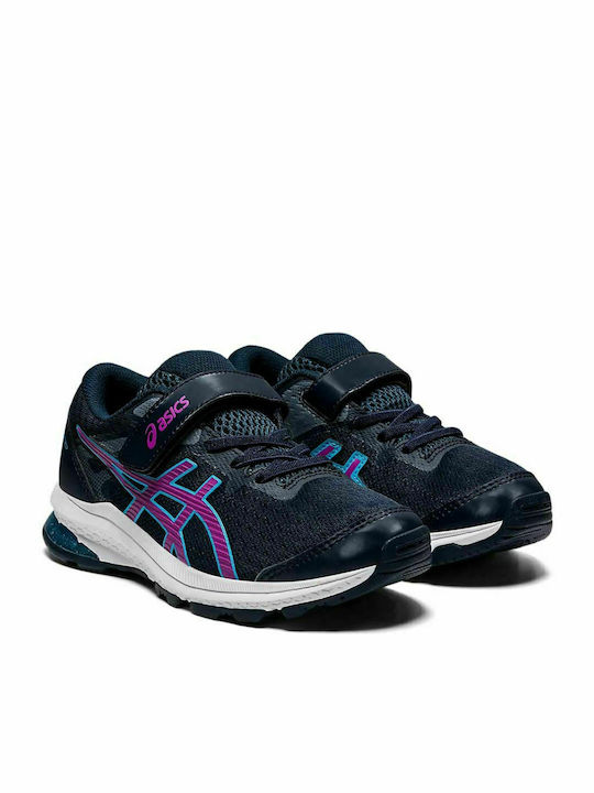 Gt 1000 10 Ps Αθλητικά Παιδικά Παπούτσια Running με Σκρατς Navy Μπλε