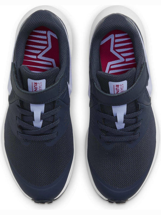 Stern Läufer Star Runner 2 Kinder Sportschuhe Laufen mit Bügel- und Schleifenverschluss Marineblau