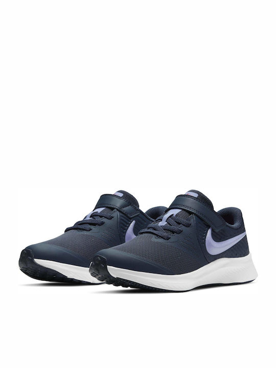 Stern Läufer Star Runner 2 Kinder Sportschuhe Laufen mit Bügel- und Schleifenverschluss Marineblau