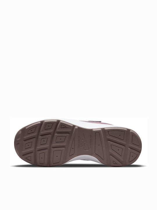 Kids Sports Shoes Running with Hoop & Loop Closure Pink