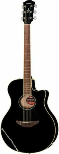 Yamaha Semi-Acoustic Guitar APX-600 Cutaway Black