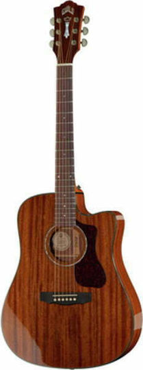 Guild Semi-Acoustic Guitar D-120CE Dreadnought Westerly Cutaway Natural
