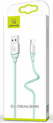 Usams Sj245 Ice Cream USB-A to Lightning Cable Green 1m (SJ245USB03)