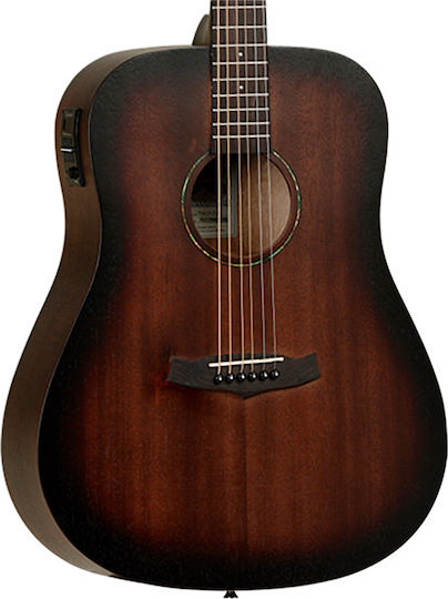 Tanglewood Semi-Akustik Gitarre TWCRDE Crossroads Dreadnought Braun