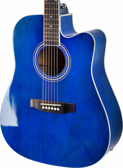 Jacky Jackson Ηλεκτροακουστική Κιθάρα 801CTV BLS Cutaway Blue