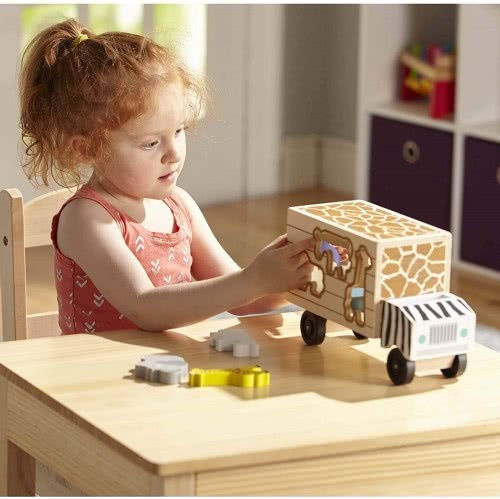 Melissa & Doug Φορτηγό Διάσωσης Ζώων Φορτηγό