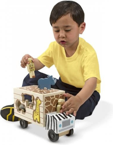 Melissa & Doug Φορτηγό Διάσωσης Ζώων Φορτηγό
