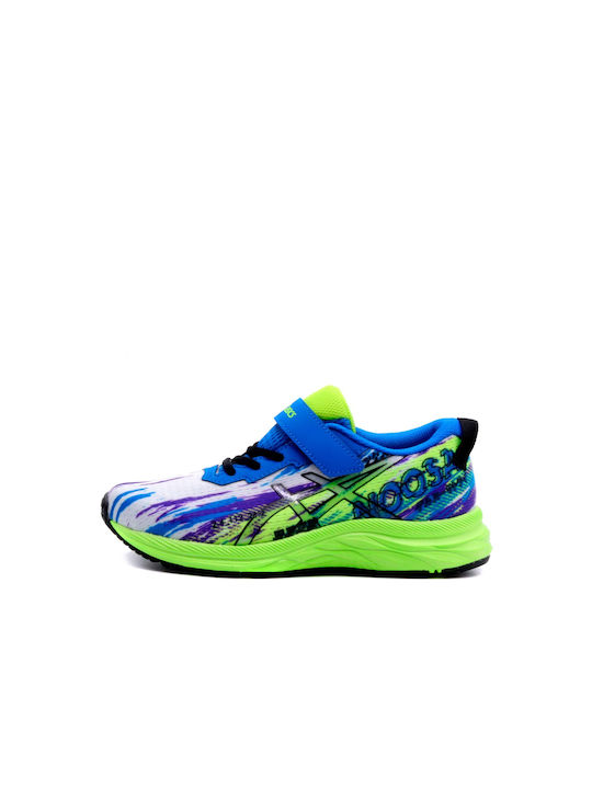 Pre Noosa 13 Kids Sports Shoes Running with Hoop & Loop Closure Blue