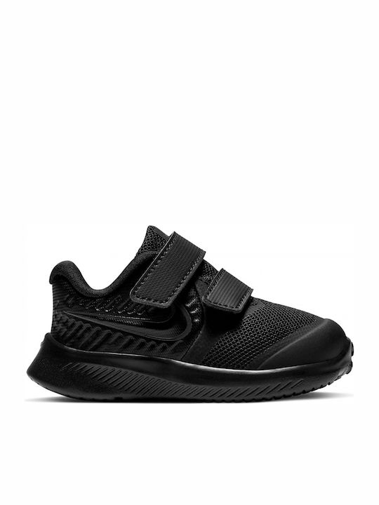 Kids Sports Shoes Running Star Runner 2 with Velcro Black