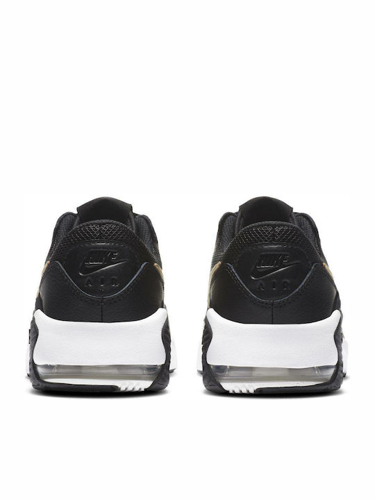 Air Max Excee Kinder Sneakers Black / Metallic Gold Star / White