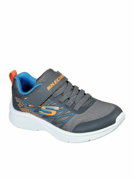 Αθλητικά Παιδικά Παπούτσια Running με Σκρατς Γκρι