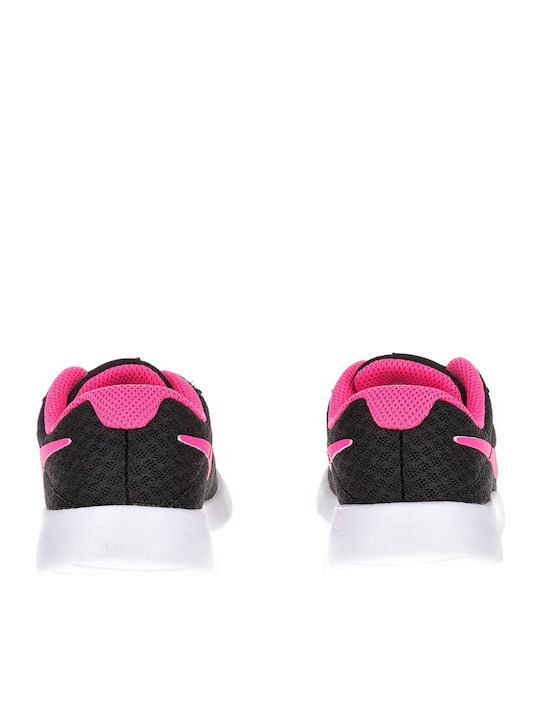 Tanjun Tanjun PS Kids Sports Shoes Running with Laces Black / Hyper Pink / White