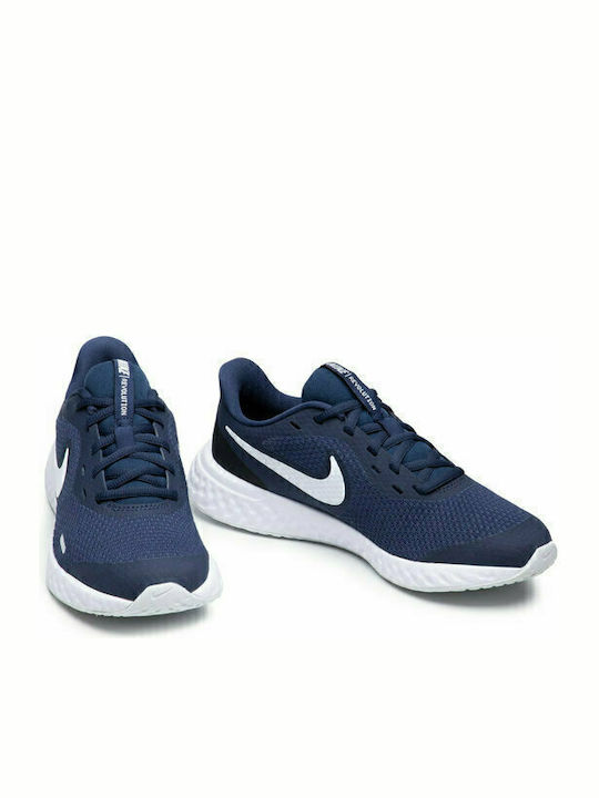 Revolution Revolution 5 GS Kids Sports Shoes Running with Laces Midnight Navy / White / Black
