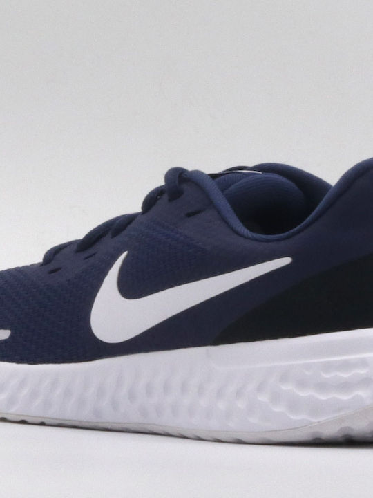 Revolution Revolution 5 GS Kids Sports Shoes Running with Laces Midnight Navy / White / Black