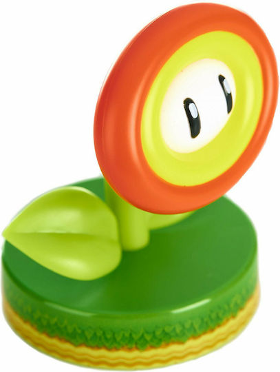 Paladone Kinder Dekorative Lampe Super Mario Bros Fire Flower Icon Mehrfarbig 10εκ.