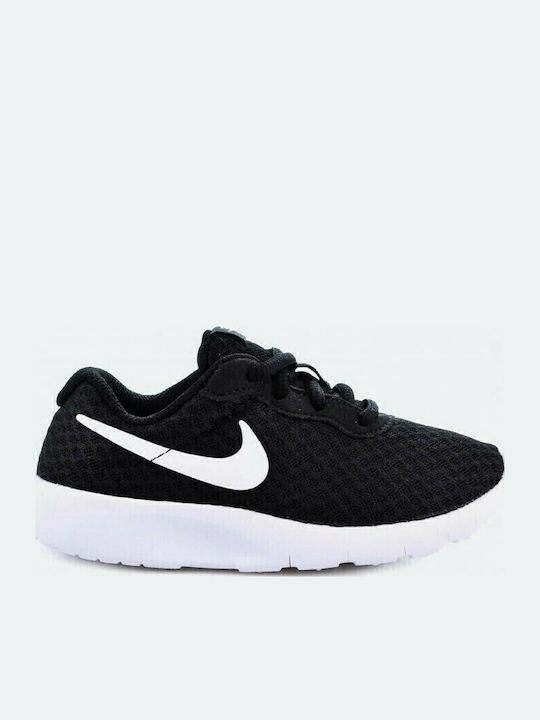 Tanjun Tanjun PS Kids Sports Shoes Running with Laces Black / White