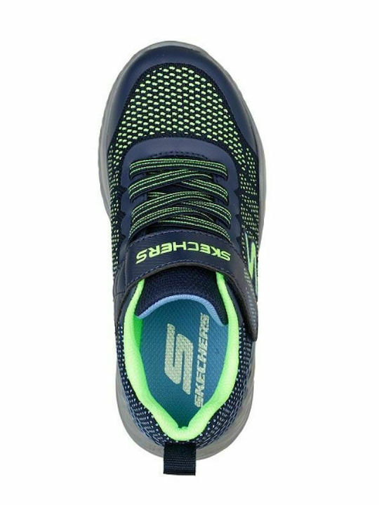 Nitro Sprint Αθλητικά Παιδικά Παπούτσια Running με Σκρατς Μπλε