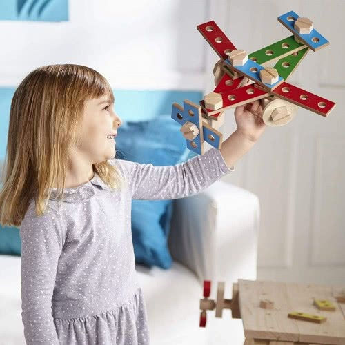 Melissa & Doug Παιδικός Πάγκος από Ξύλο για 3+ Ετών
