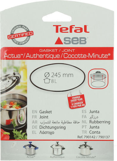 Pressure Cooker Sealing Ring Seb Original 8 Lit