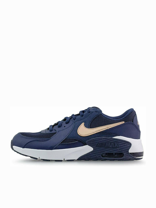 Air Max Excee GS Kinder Sneakers Midnight Navy / Metallic Red / Bronze / White