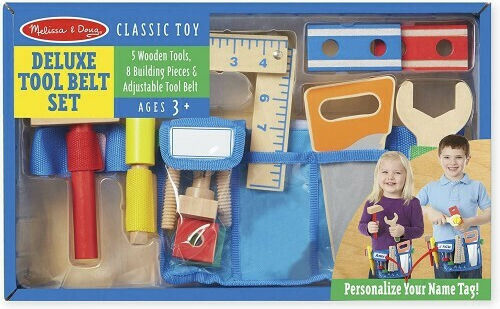 Melissa & Doug Παιδικό Εργαλείο από Ξύλο 13τμχ