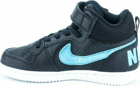 Nike Αθλητικά Παιδικά Παπούτσια Court Borough Mid Ep Black / Light