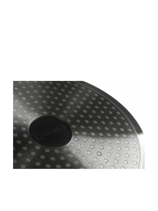 Edenberg Cookware Set of Aluminum with Stone Coating Black 10pcs