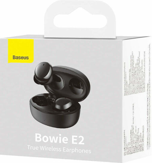Baseus Bowie E2 In-ear Bluetooth Handsfree Earphones with Charging Case Black