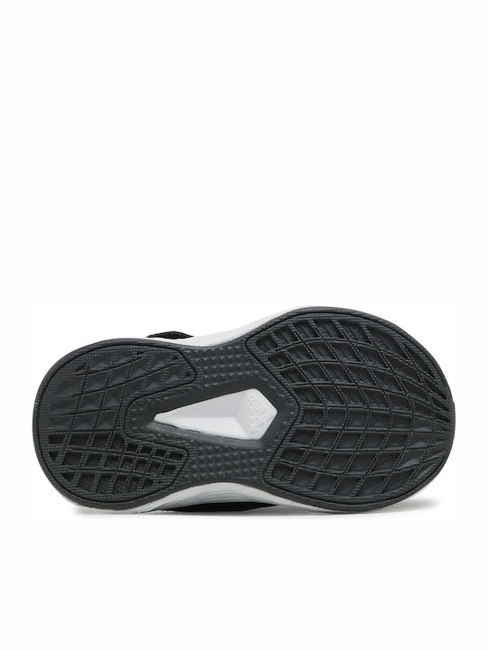 Duramo Duramo SL I Kids Sports Shoes Running with Hoop & Loop Closure Core Black / Halo Silver / Solar Red