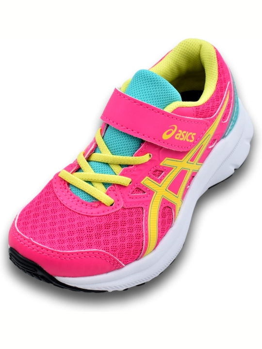 Jolt 3 Kids Sports Shoes Running with Hoop & Loop Closure Fuchsia