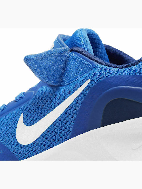 Wearallday Psv Kids Sports Shoes Running with Hoop & Loop Closure Blue