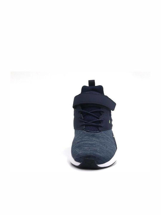 NRGYb Comet V PS Kids Sports Shoes Running with Hoop & Loop Closure Navy Blue