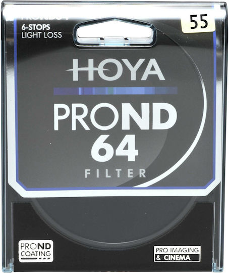 Hoya PROND64 Filter ND 55mm for Camera Lenses