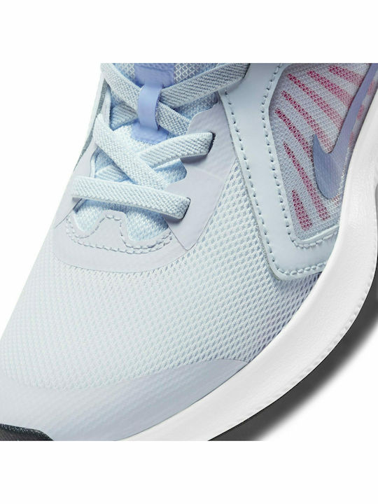 Downshifter Downshifter 10 Kids Sports Shoes Running with Hoop & Loop Closure Light Blue