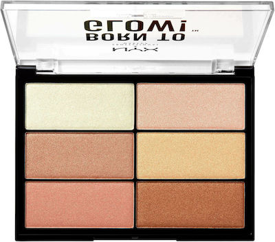 Nyx Professional Makeup Born To Glow Highlighting Palette 161gr