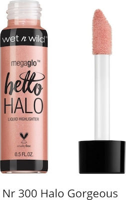 Wet n Wild MegaGlo Hello Halo Liquid Highlighter E304A Halo Goodbye 15ml