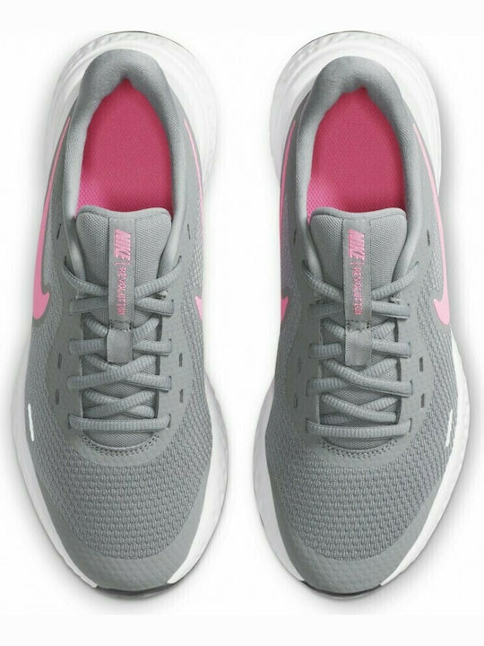 Revolution Revolution 5 (GS) Kids Sports Shoes Running with Laces Gray