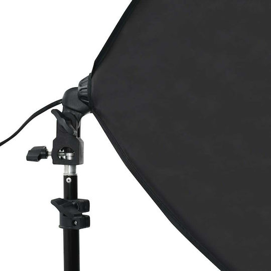 vidaXL Foto- und Videobeleuchtungsset 24W Mit Softbox und Stativ
